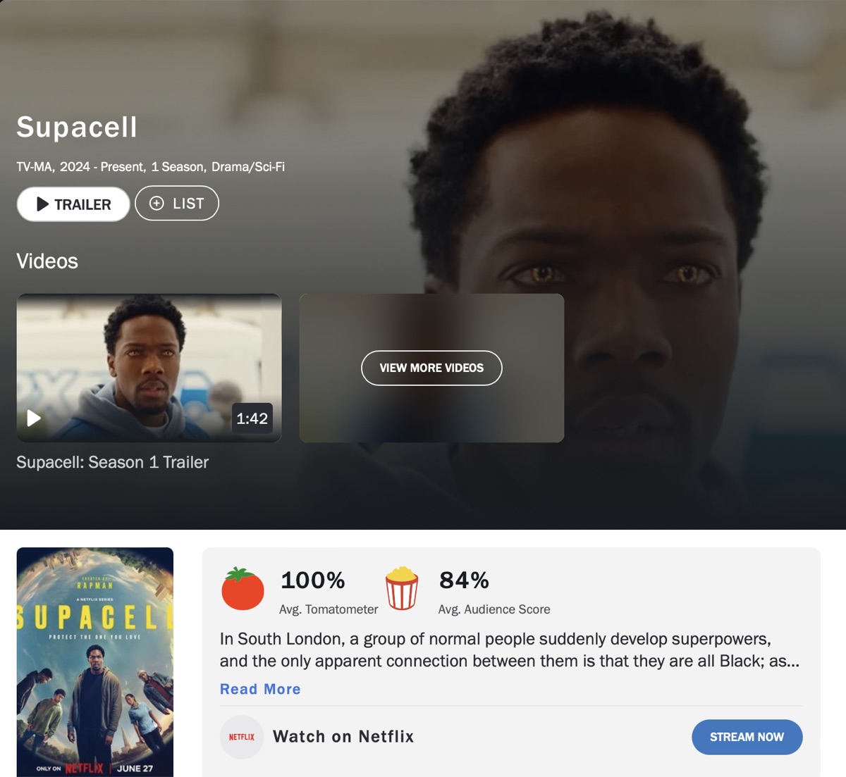 넷플릭스 슈퍼 셀 평점